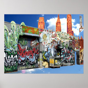 Poster Collage de Brooklyn