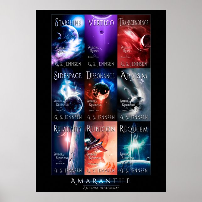 Poster Collage de couverture Aurora Rhapsody (20x28) (Devant)