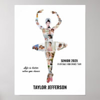 Collage de photos de danse ballet Ballerine person