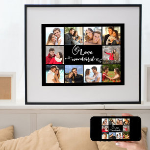 Poster Collage de photos L'amour est une chose merveilleu