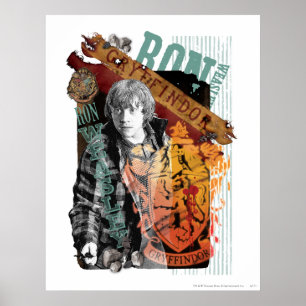 Poster Collage de Ron Weasley 1