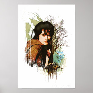 Poster Collage de vecteur de médias mélangés de FRODO