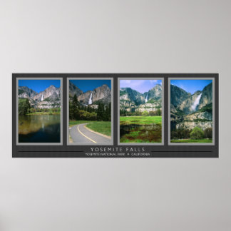 Poster Collage de Yosemite Falls