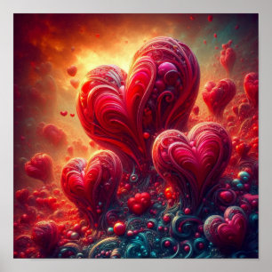 Poster Collage des coeurs A.I.