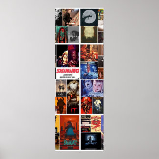 Poster Collage d'horreur