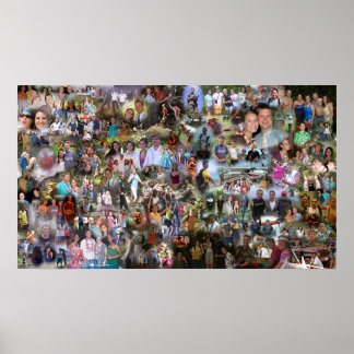 Poster collage Hawaii