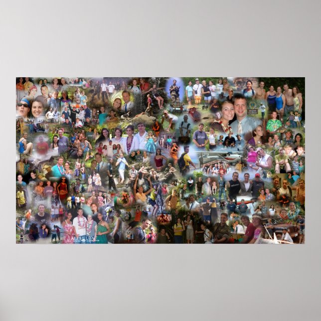 Poster collage Hawaii (Devant)