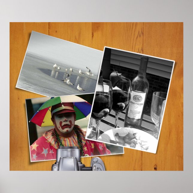 Poster Collage photo (Devant)