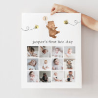 Collage photo de la première journée de l'abeille 