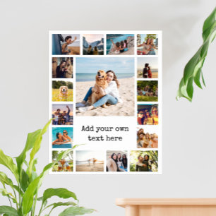 Poster Collage photo moderne simple 17