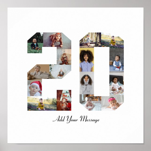 Poster Collage photo numéro 20 (Devant)