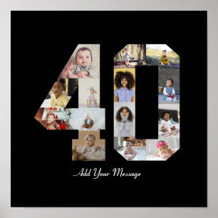 Poster Collage photo numéro 40