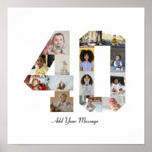 Poster Collage photo numéro 40