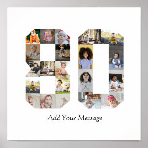 Poster Collage photo numéro 80