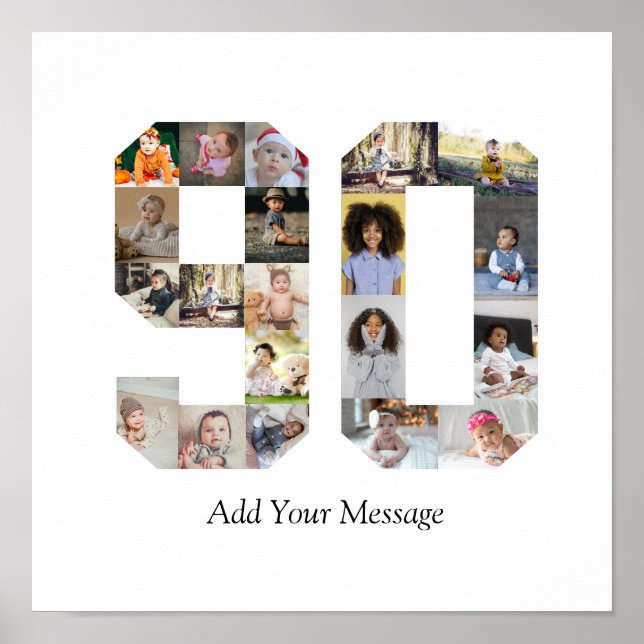 Poster Collage photo numéro 90 (Devant)