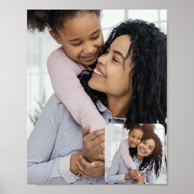 Poster Collage photo personnalisé 2 (Devant)