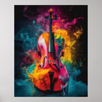 Colle avec des couleurs éclatantes