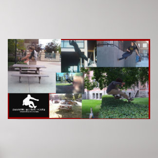 Poster collectif Missoula Parkour