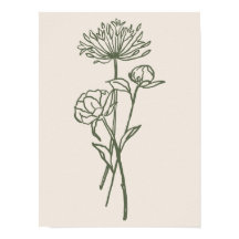 Collection d'affiches d'art nature