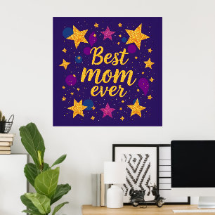 Poster Collection de cadeaux de luxe tendance Stars