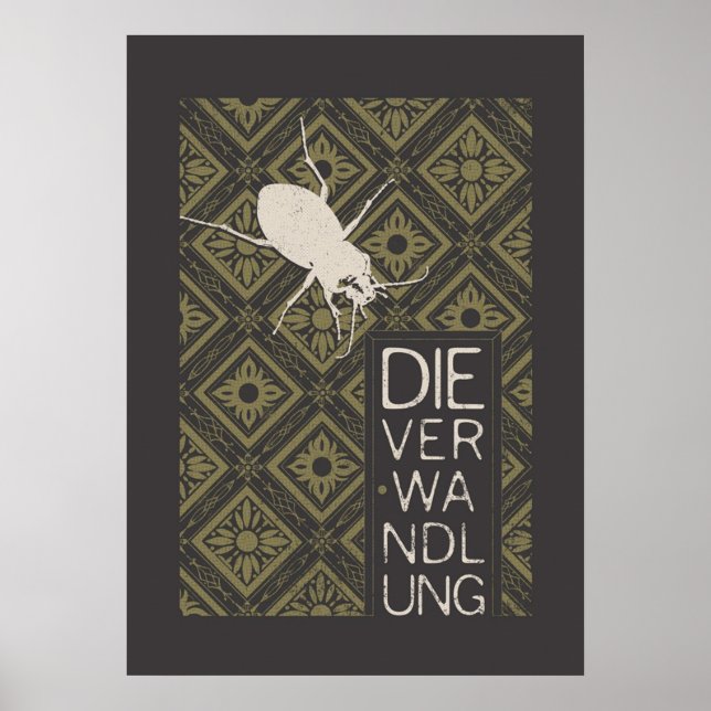 Poster Collection de livres Kafka La Métamorphose (Devant)