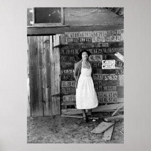 Poster collection de plaque minéralogique des années 1930