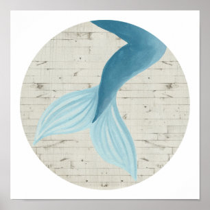 Poster Collection de sirènes peintes