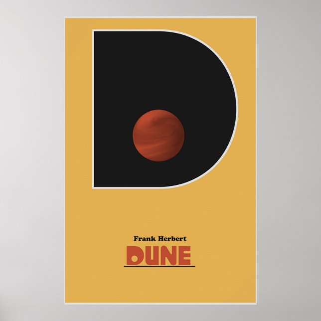 Poster Collection Dune Scifi Design (Devant)