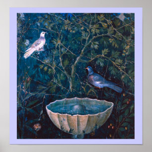 POSTER COLLECTION POMPEII / CHÈQUES DANS LE JARDIN