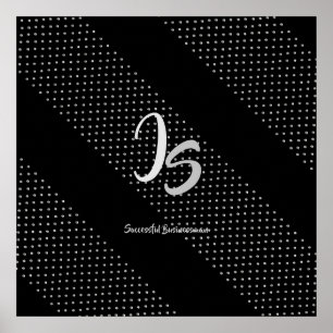 Poster Collection Silver Monog"Businessman réussi"