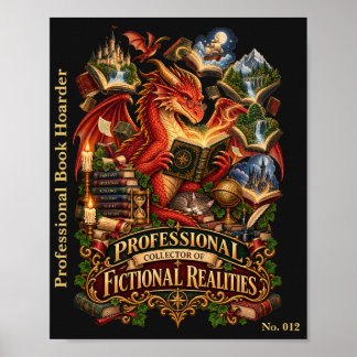 Poster Collectionneur Professionnel de Réalités Fictionne