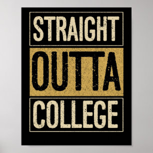 Poster COLLÈGE DROIT EXTTA Graduation Senior Grad