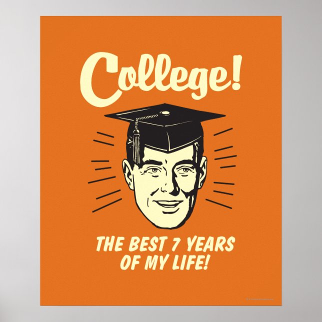 Poster Collège : Les 7 Meilleures Années De Ma Vie (Devant)