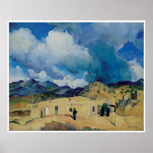 Poster Collines de Santa Fe