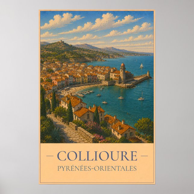 Poster Collioure (Devant)