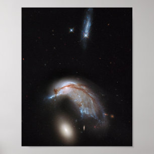 Poster Colliser les Galaxies
