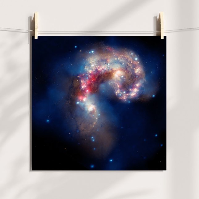 Poster Collision galactique (Galactic Collision Poster)