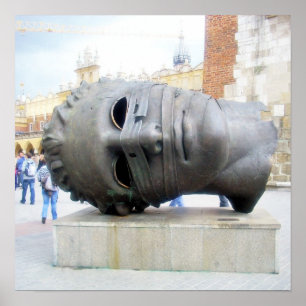 Poster Collossus head