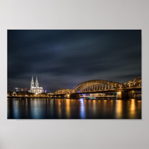 Poster Cologne Allemagne