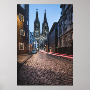 Poster Cologne Allemagne
