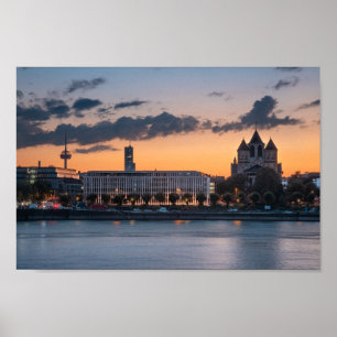 Poster Cologne Allemagne
