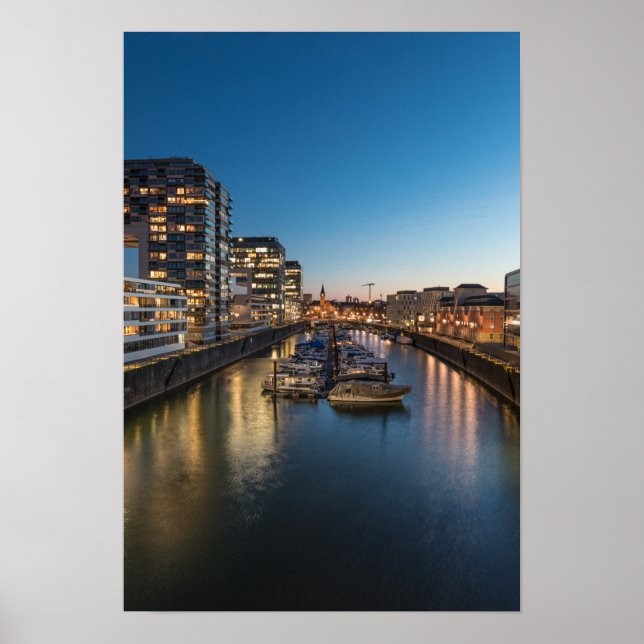 Poster Cologne Allemagne (Devant)