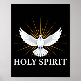 Poster Colombe de Srit Saint Symbole Spirituel Biblique C