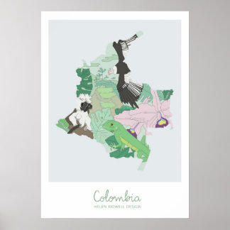 Poster Colombie