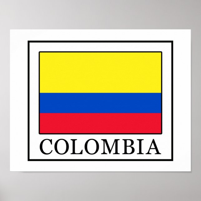 Poster Colombie (Devant)