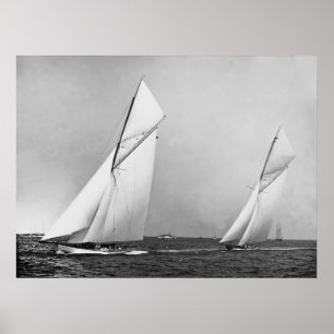 Poster Colombie et shamrock 1898