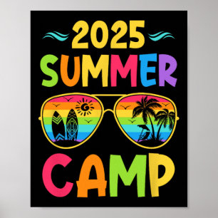 Poster Colonie de vacances d'été 2025 Vacances d'été 2025
