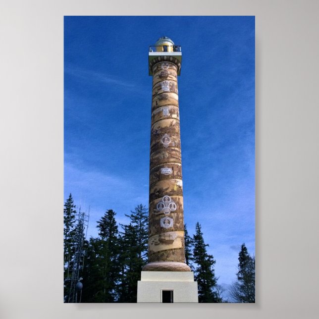 Poster Colonne Astoria, Oregon (Devant)