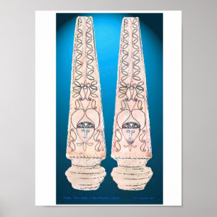 Poster Colonne de flamme de Vidar