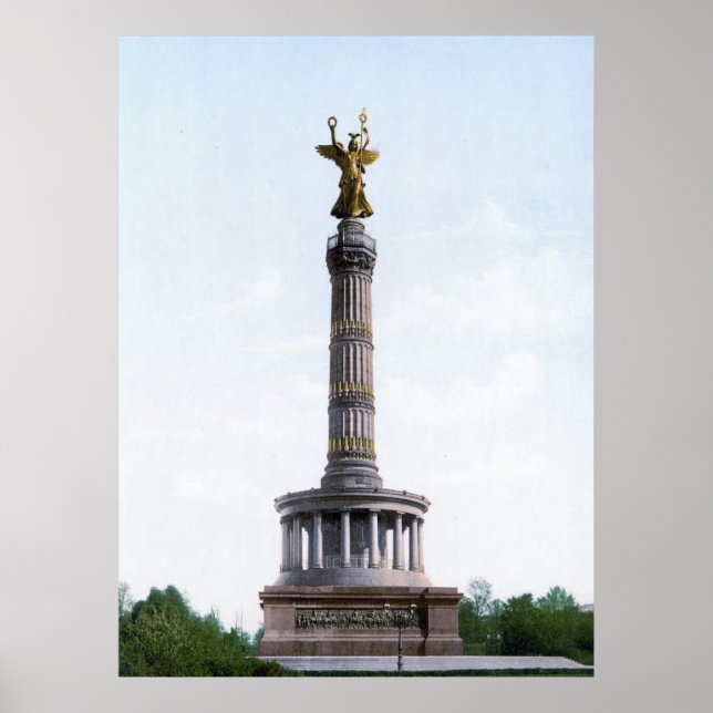 Poster Colonne de la victoire de Berlin (Devant)